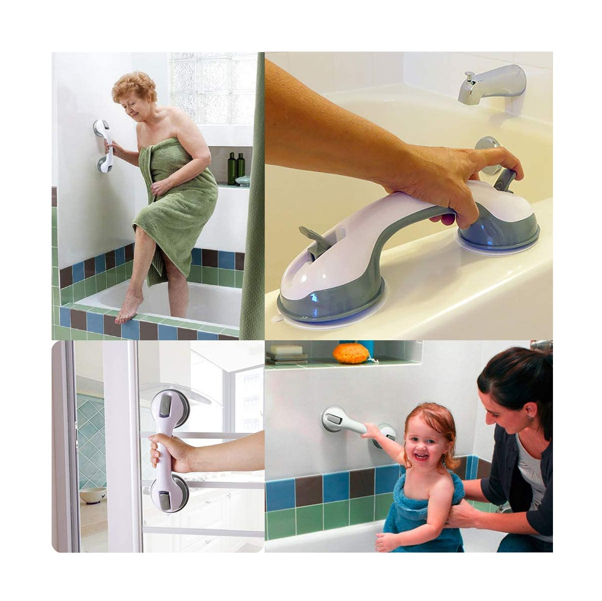 Miniatura 5 de Soporte Manija De Seguridad Para Baño